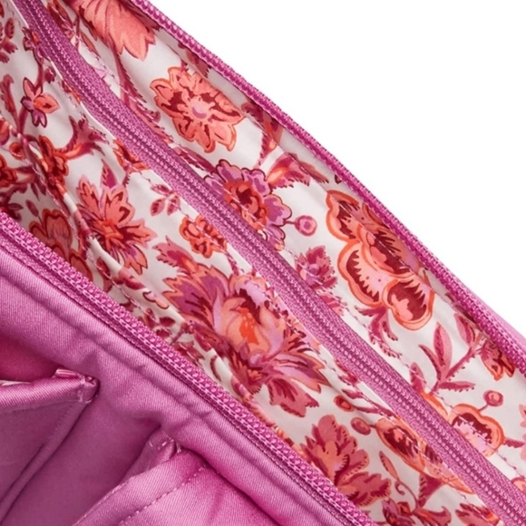 Vera Bradley Cotton Utility Small Crossbody Purse in Rich Orchid - Picture 5 of 7